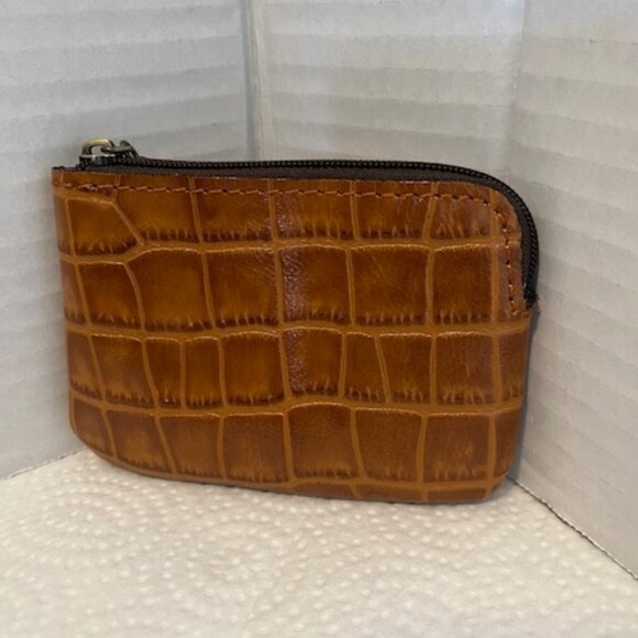 Patricia Nash leather coin purse. - Picture 2 of 4